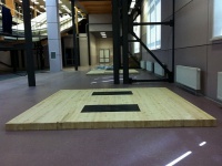 помост тяжёлоатлетический atlet (соревновательный) 3х3х0,12 м imp-a419