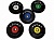 диск обрезиненный grome fitness wp-080 25кг