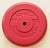 диск обрезиненный с втулкой titan arsenal 31 мм 25 кг. красный 